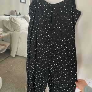 polka dot jumpsuit